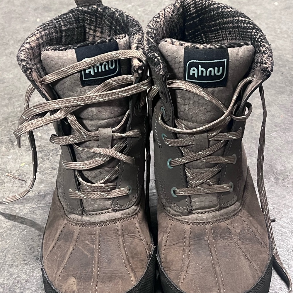 Ahnu brown Winter Boots